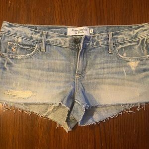 Abercrombie jean shorts